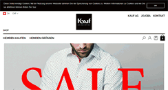 Desktop Screenshot of kauf.ch
